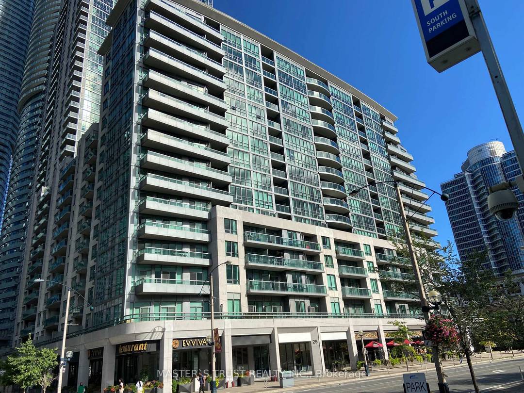 Fully Furnished Luxury Bright Spacious One Plus Den Unit In The High Demand Downtown Core Area ; 10' Ceiling, One Parking And One Locker Included ; Direct To P.