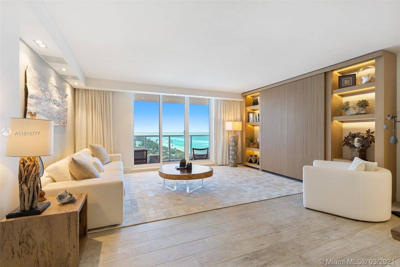 Designed by Meyer Davis Studio, and Debora Agular, The 1 hotel and Homes South Beach is an Oasis of Exquisite Tranquility in the Most Desirable Neighborhood, South Beach.