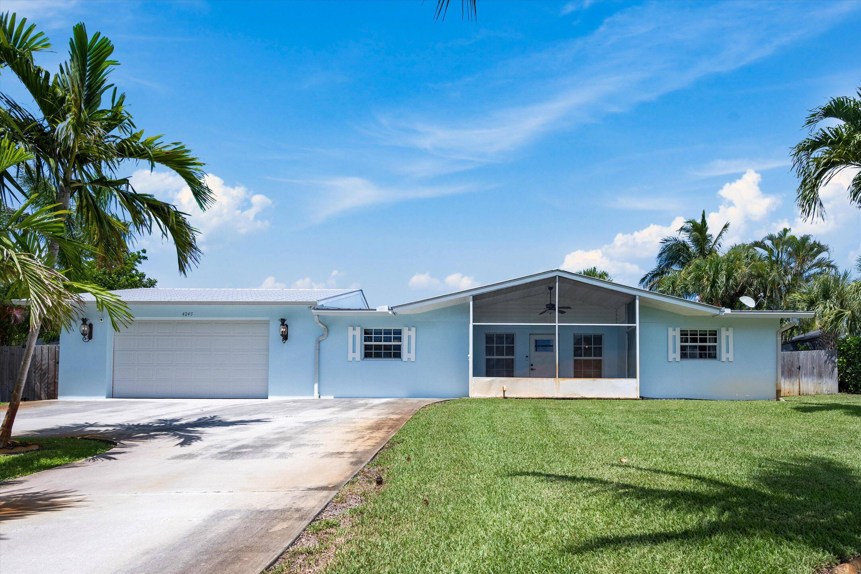 4245 NE Sunset Drive Single Family Palm Beach