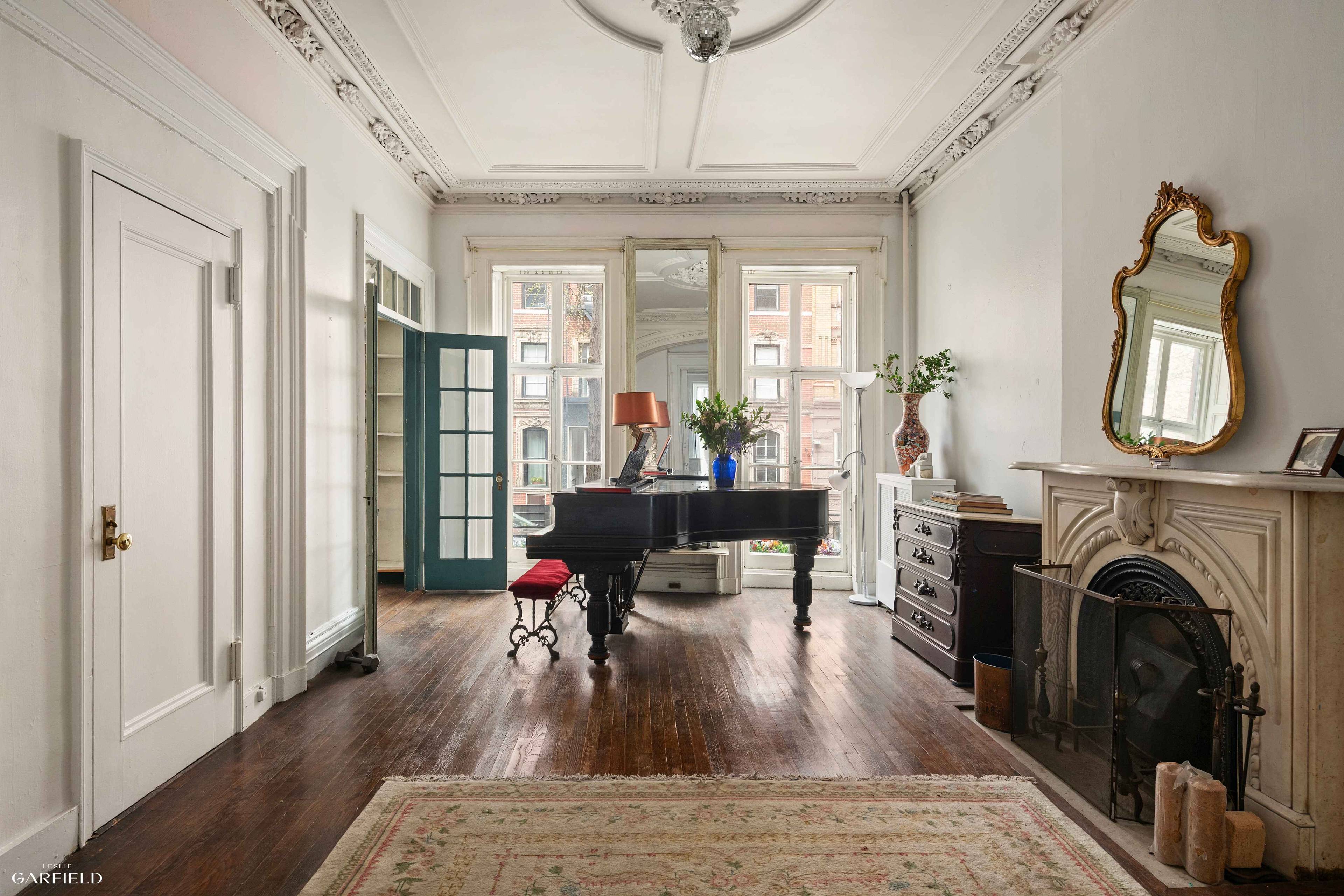 Nestled in the heart of the historic West Village, this exquisite 21 foot wide Italianate townhouse, part of a distinguished 1850s row, is a rare gem.