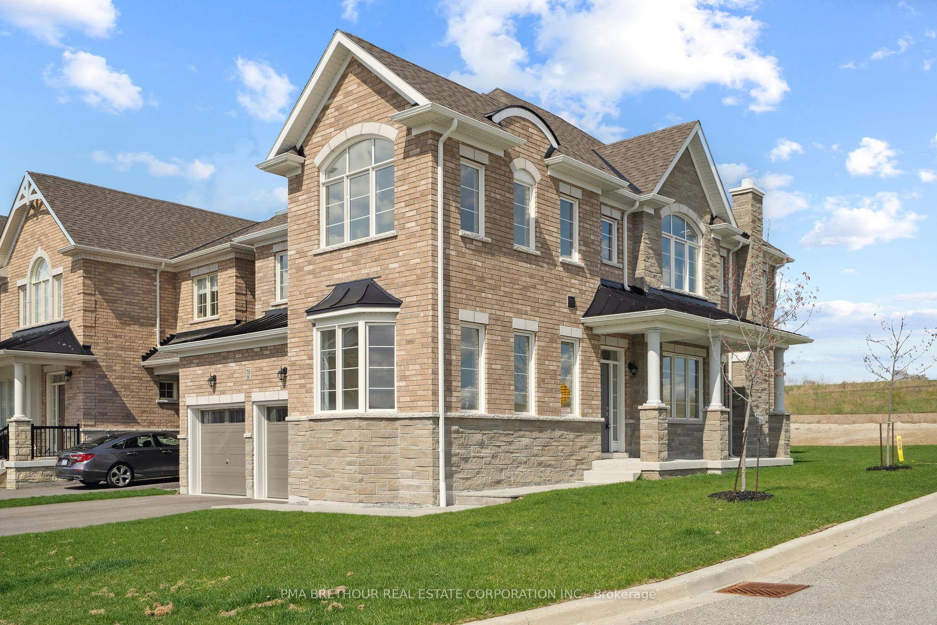 Brand new 4 bedroom, single detached home featuring beautiful stone amp ; brick exterior.
