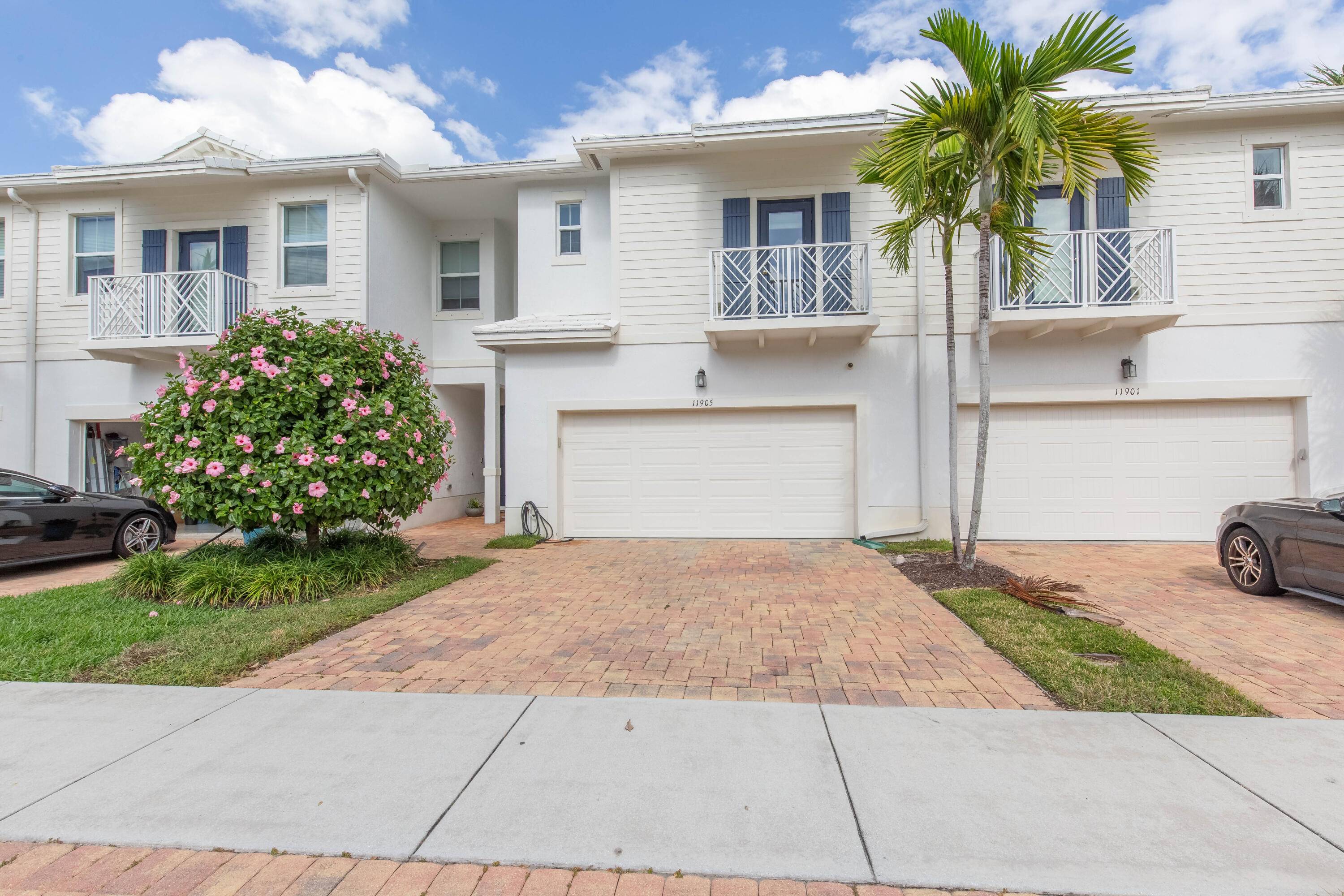 This stunning renovated 3 bedroom, 2 and a half bath townhome offers an exceptional living experience.