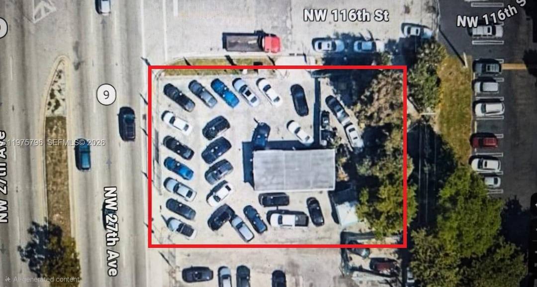 Rare opportunity to acquire a high intensity commercial corner on Miami's NW 27th Ave corridor.