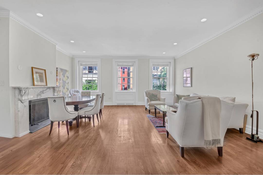 Welcome to this exceptional full floor 2 Bedroom and 2 Bathroom residence located on the 4th floor of a beautiful pre war limestone mansion, a half of a block off ...