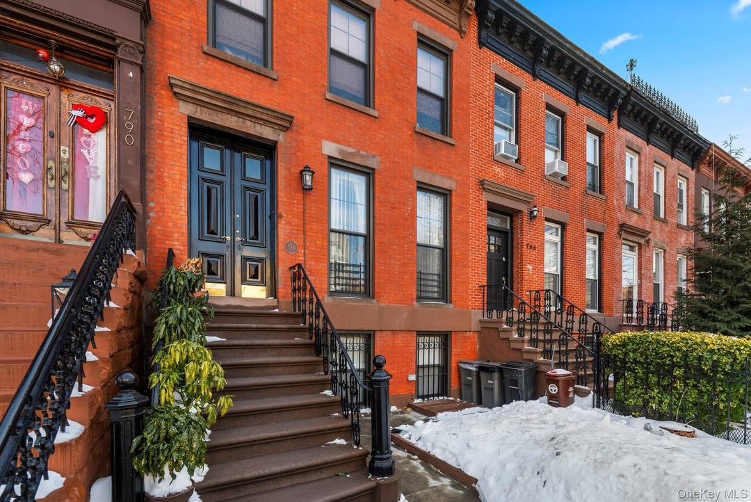 Set on a quiet, tree lined brownstone block, this elegant townhouse style triplex offers a rare blend of historic Brooklyn character and modern refinement in the heart of Bedford Stuyvesant.