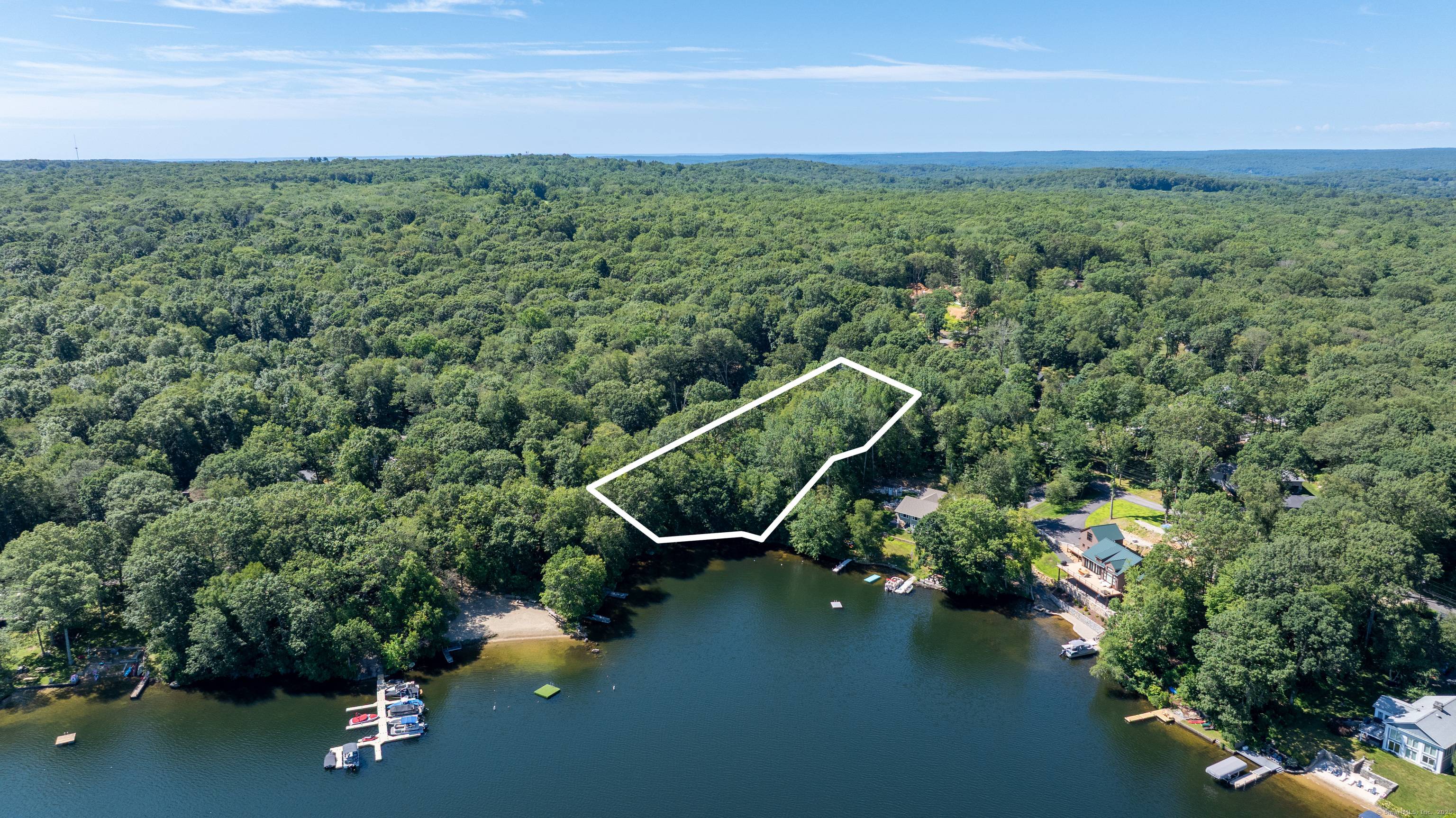 BASHAN LAKE WATERFRONT ! Highly touted, beautiful and build ready, this one acre is an approved lot for a 4BR home directly fronting on Bashan Lake.