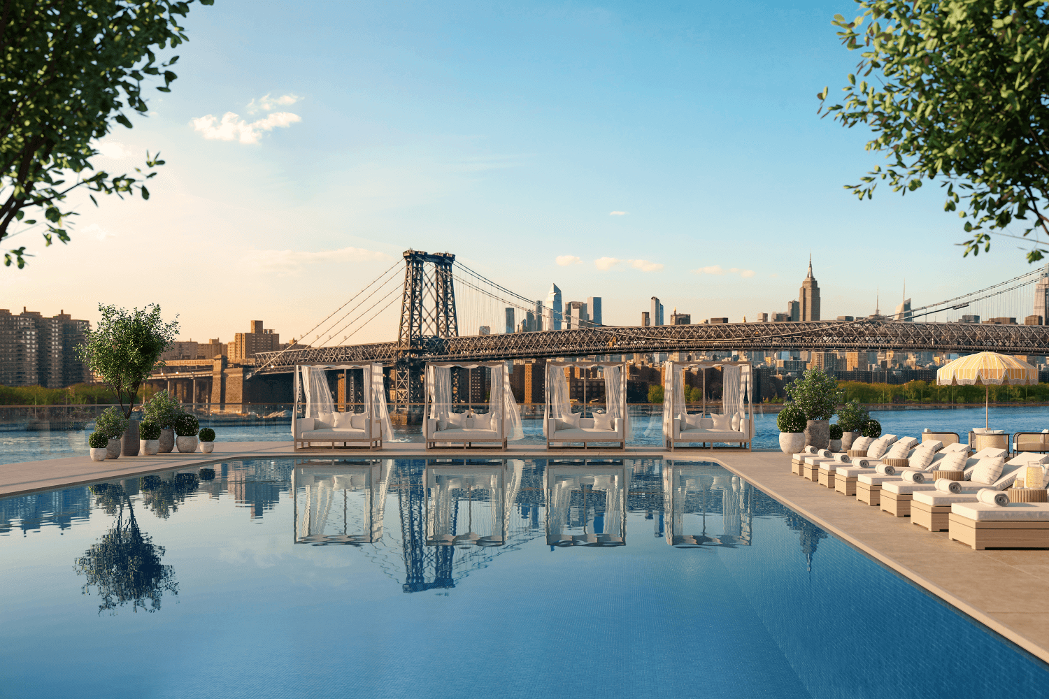 Introducing Williamsburg Wharf, a world class resort style living experience located on the East River waterfront in Williamsburg, Brooklyn.