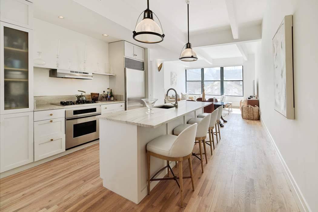 In person amp ; FaceTime showings available Perfectly located in DUMBOs Coveted Clock Tower Condominium sits this approximately 1, 414 sq.