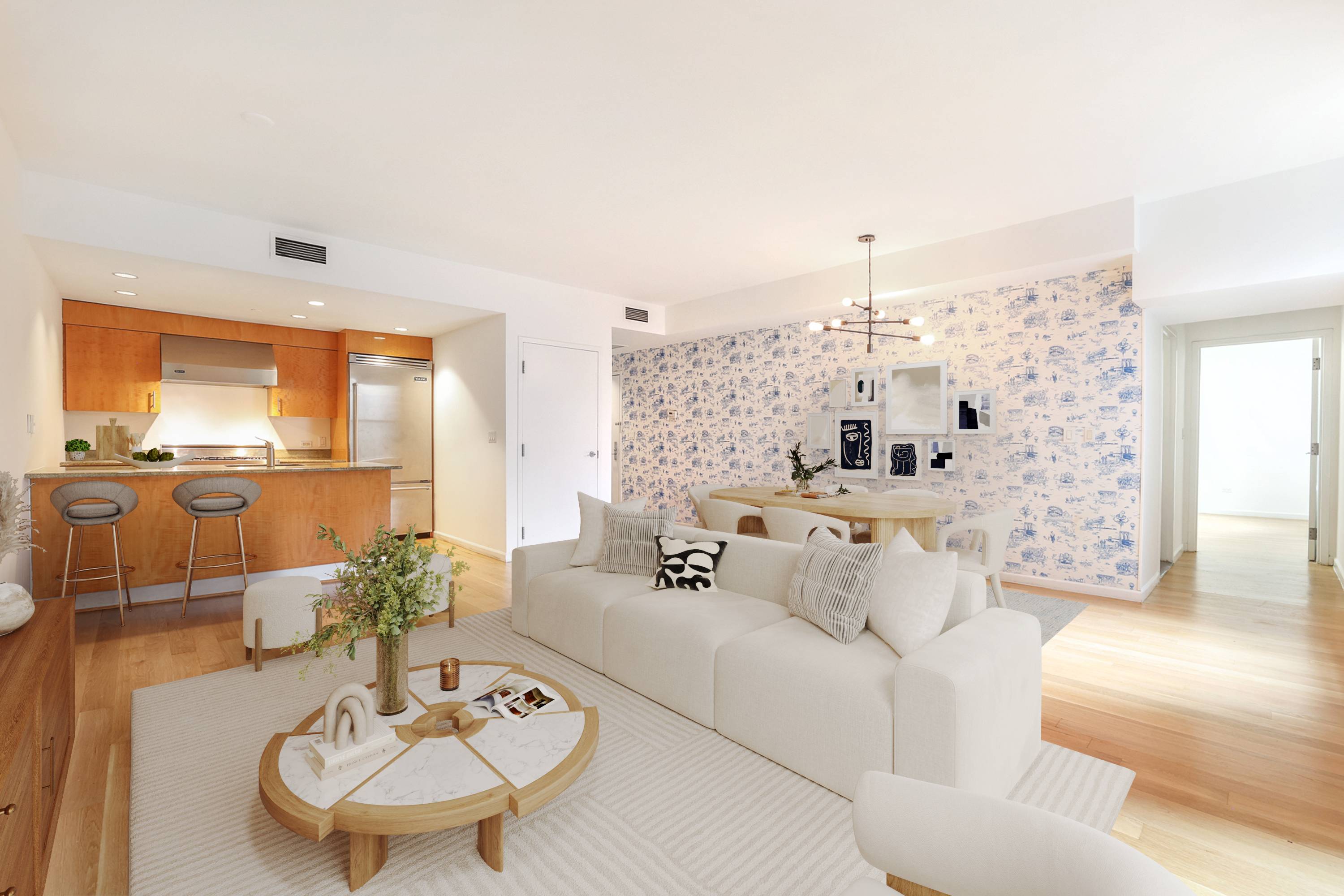 Introducing Residence 203 at 20 Broadway where Williamsburg cool meets pre war charm and your own private backyard is the star of the show.