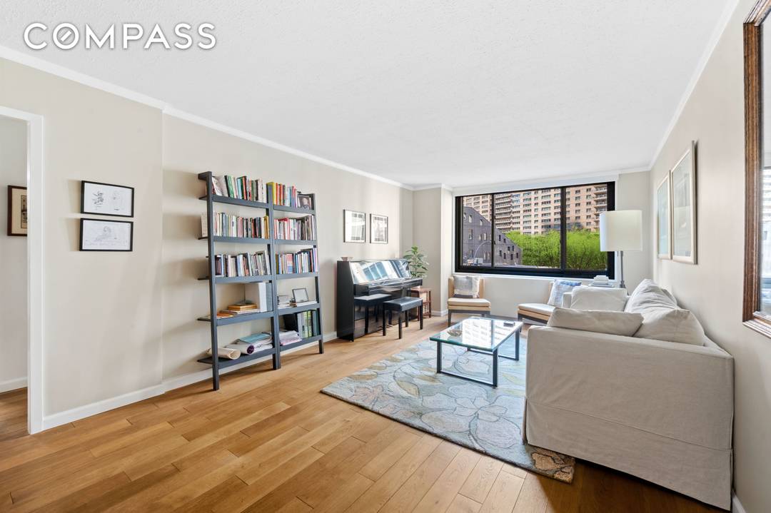 Live in the heart of the Upper West Side in this desirable A line one bedroom, the largest one bedroom layout in Nevada Towers.