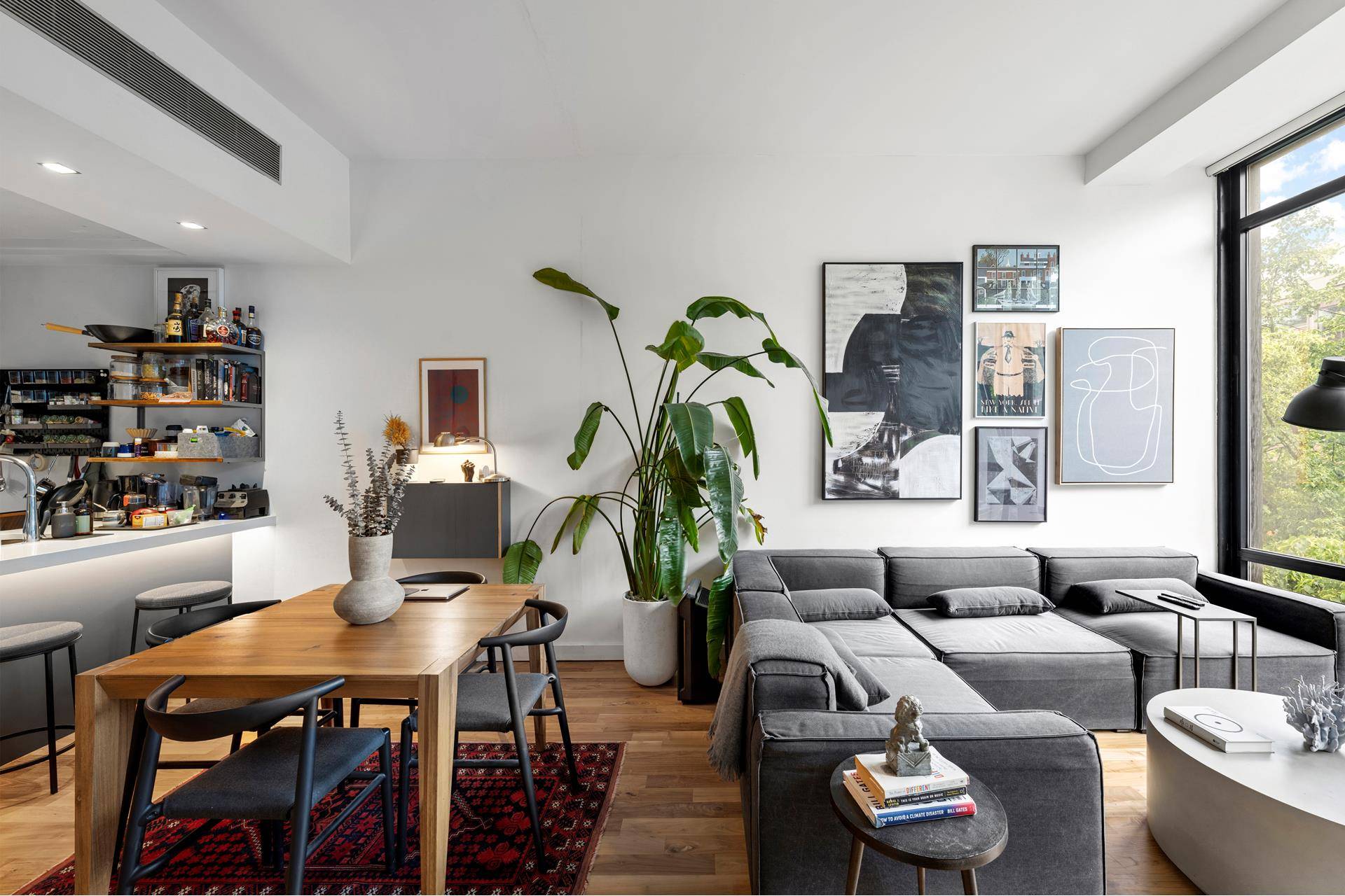 Modern 1BR in Prime North Williamsburg Rare Condo Rental at nFourth available July 15th flexible Welcome to this sleek and sun drenched 1 bedroom, 1 bath condo in the heart ...