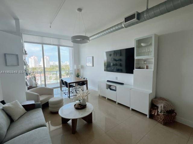 Stunning 3 bedroom, 2 bathroom industrial chic loft at Uptown Marina Lofts in Aventura.