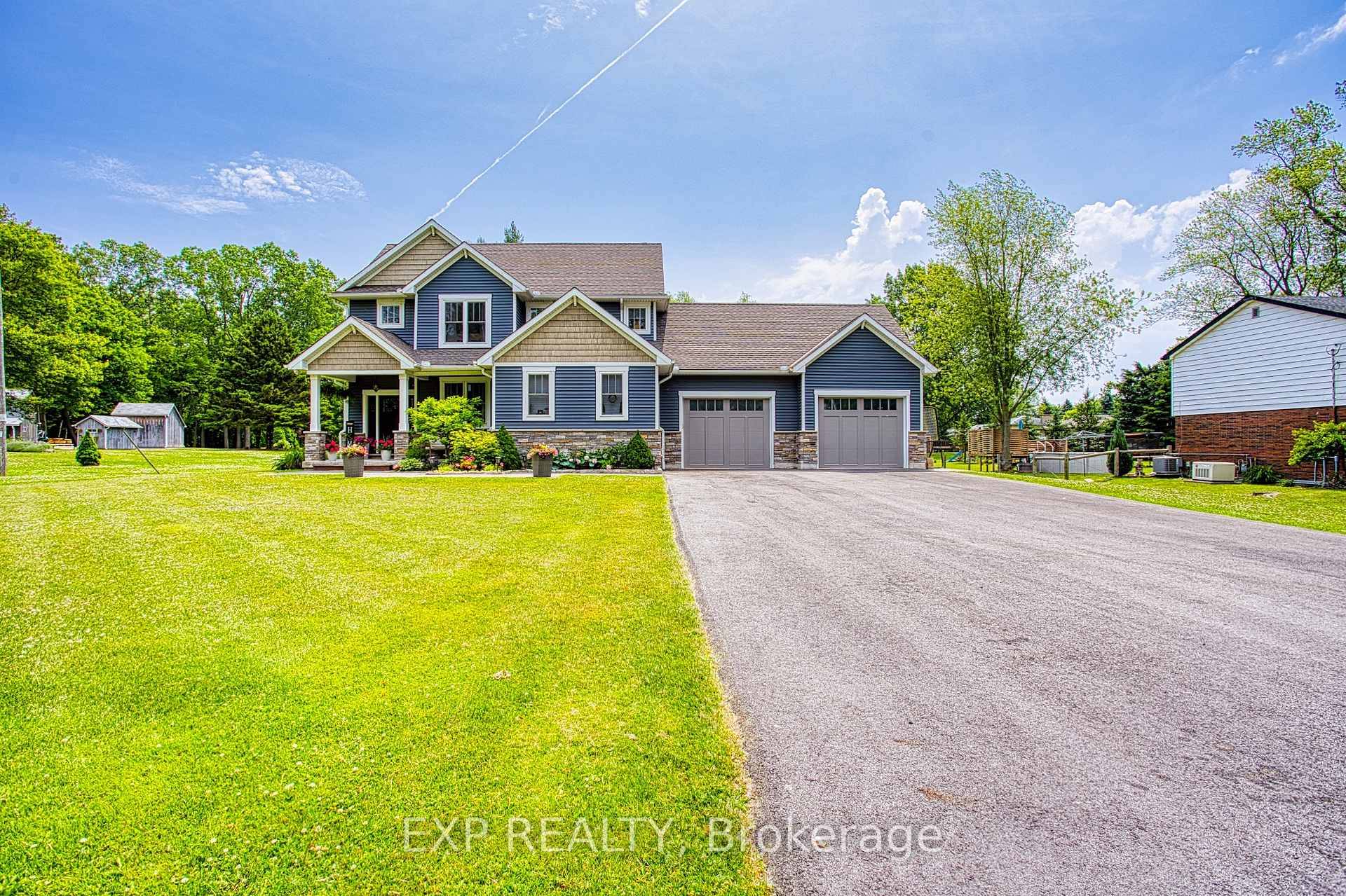 Welcome to 108 Gillian Drive in Dunnville, a truly rare and unique find that offers an exceptional blend of privacy, space, and convenience.