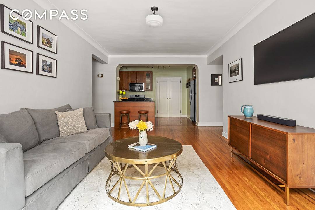 A rare opportunity to own a fully renovated three bedroom, two bathroom co op in the prewar Sherwood complex in Jackson Heights.