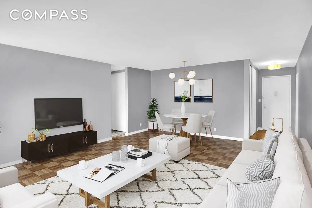 Step into a bright and expansive One Bedroom residence at apartment 26U, positioned on the 26th floor of 160 West End Ave.