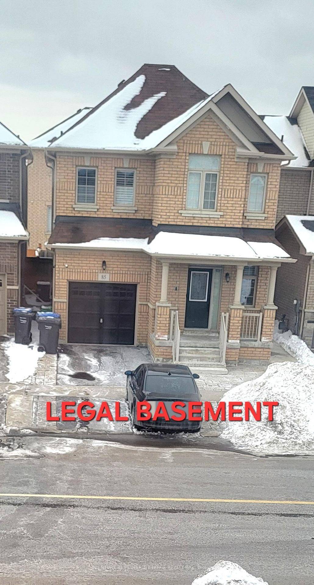 Legal spacious apartment 2 Bedroom Den Bed room Size, 4 piece washroom with separate private entrance.