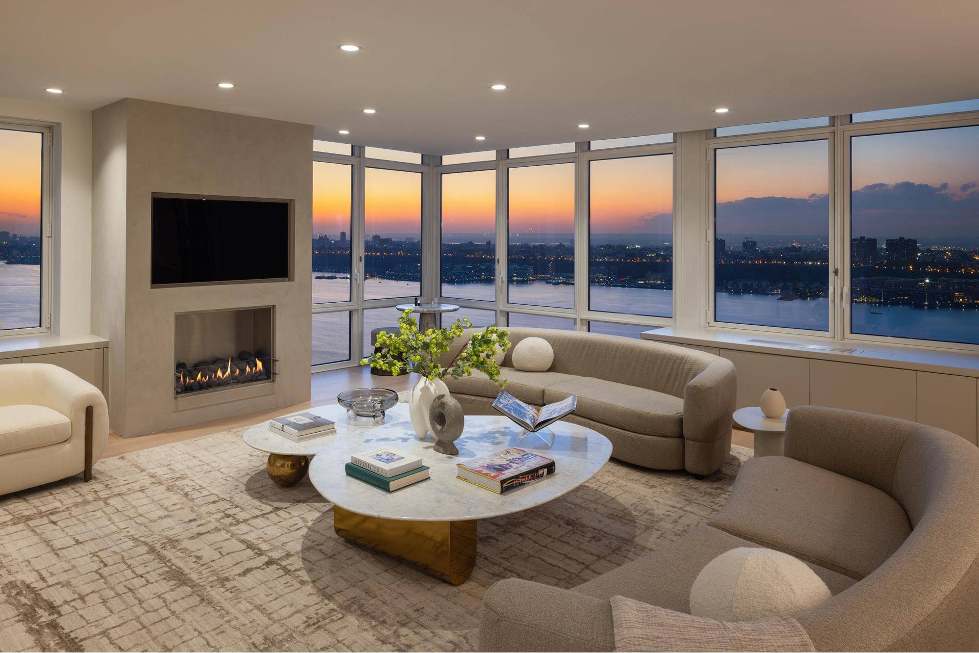 Elegance abounds in this expansive, private full floor gem at The Rushmore condominium !