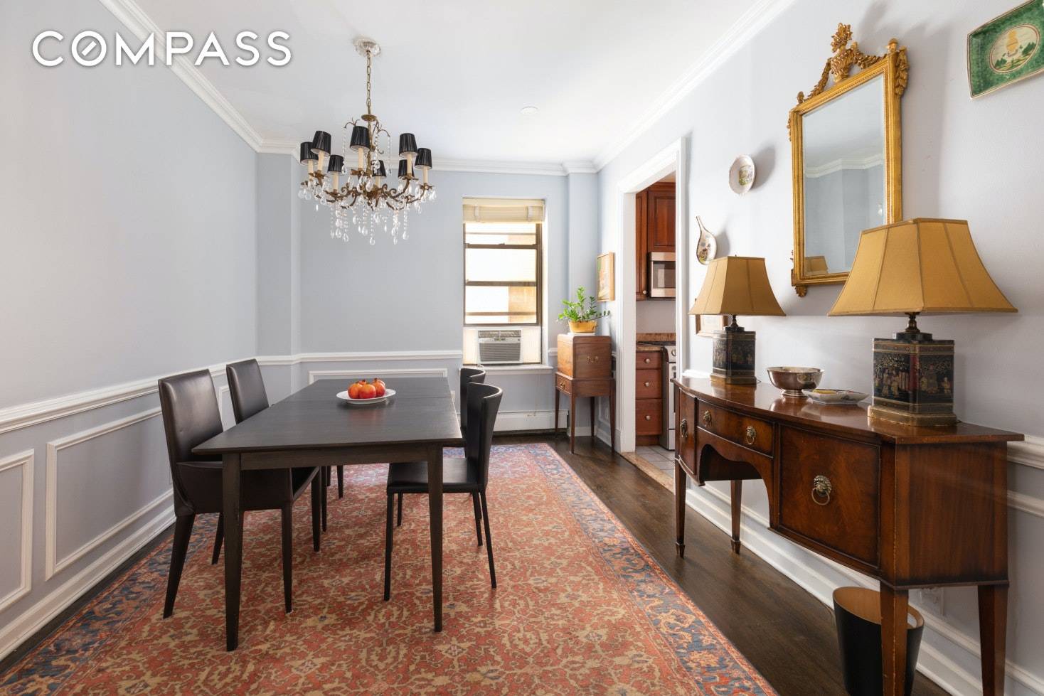 A sprawling 3 bedroom, 2 bath pre war charmer, conveniently nestled just off Grand Army Plaza.