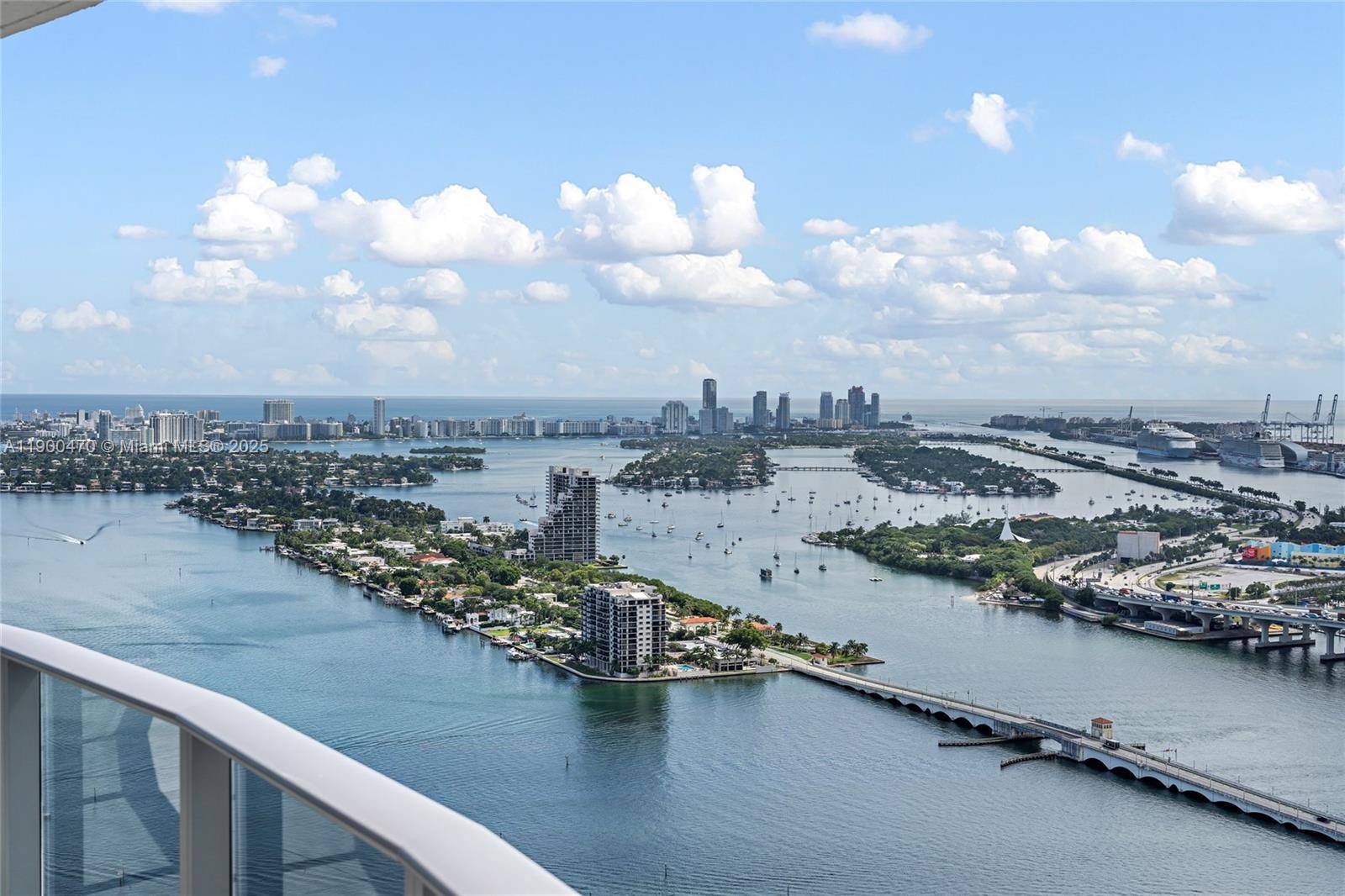 Access through your private elevator this exquisite 46th floor 3 bed, 4 bath corner residence at Aria on the Bay.