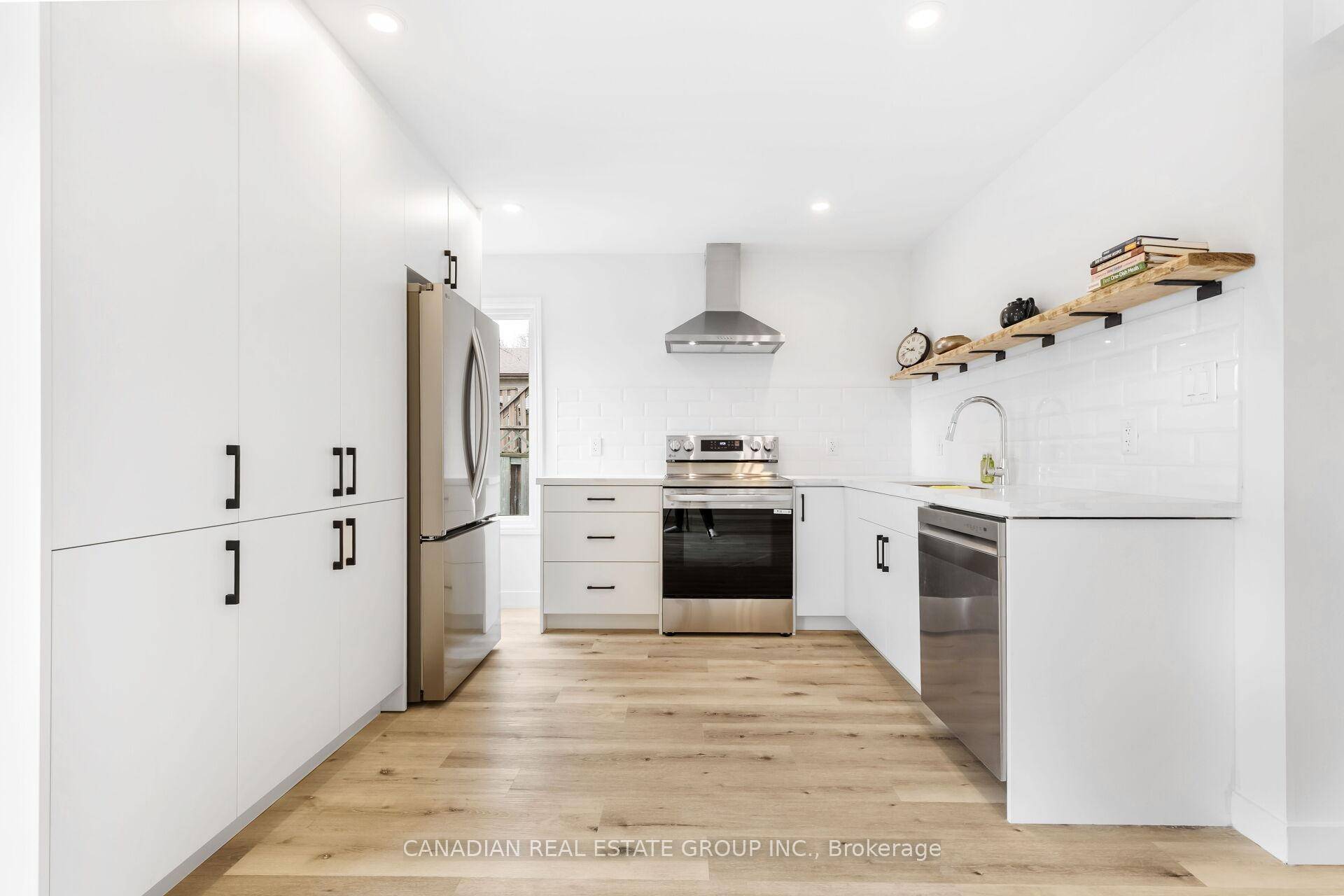 A 3 1 bedroom, three full 4 piece bathroom house, fully renovated from top to bottom.