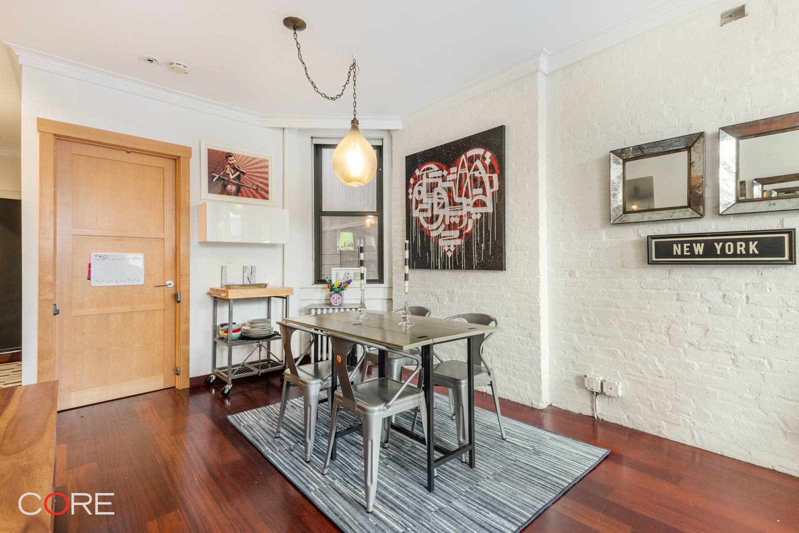 Lofty and bright, this stylish, beautifully renovated two bedroom apartment is situated on a peaceful, tree lined street in a boutique pre war co op building just one block from ...