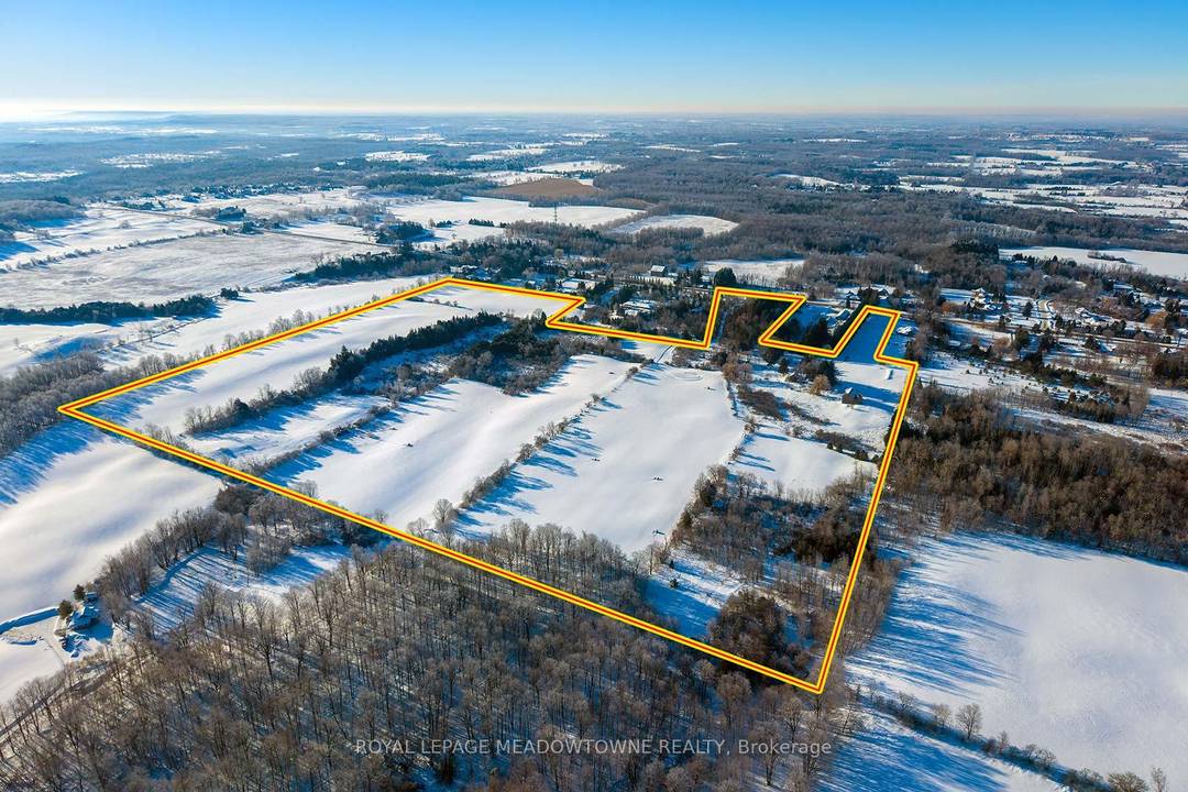 Approximately 80. 2 acres of prime farmland located at 14165 Trafalgar Road in Halton Hills, just minutes from Georgetown and Acton.