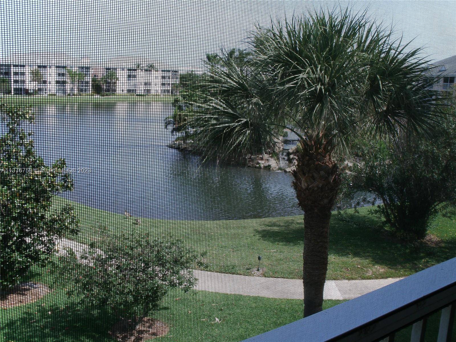 Beautiful waterfall lakeview from this 2 2 furnished condo across the street from fabulous Jupiter Beaches.