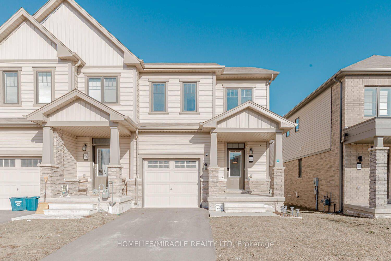 Exceptional 2021 built End Unit Townhouse in Brantford, ON with lots of upgrades is For sale.