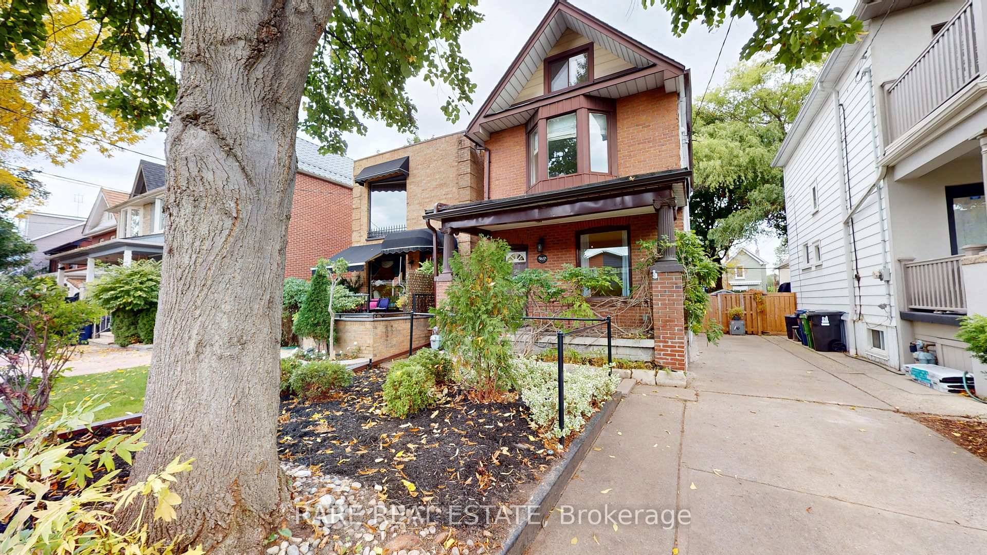 Welcome to 965 Logan Avenue, a charming detached home with a private driveway nestled in the heart of Playter Estates Danforth.