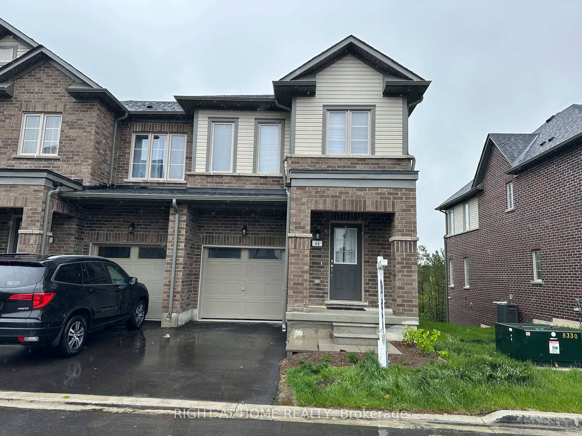 Spacious Freehold Walkout Basement Townhouse on One of the Largest Lots in The Vale Project, Clarington, Courtice Built by National Homes !