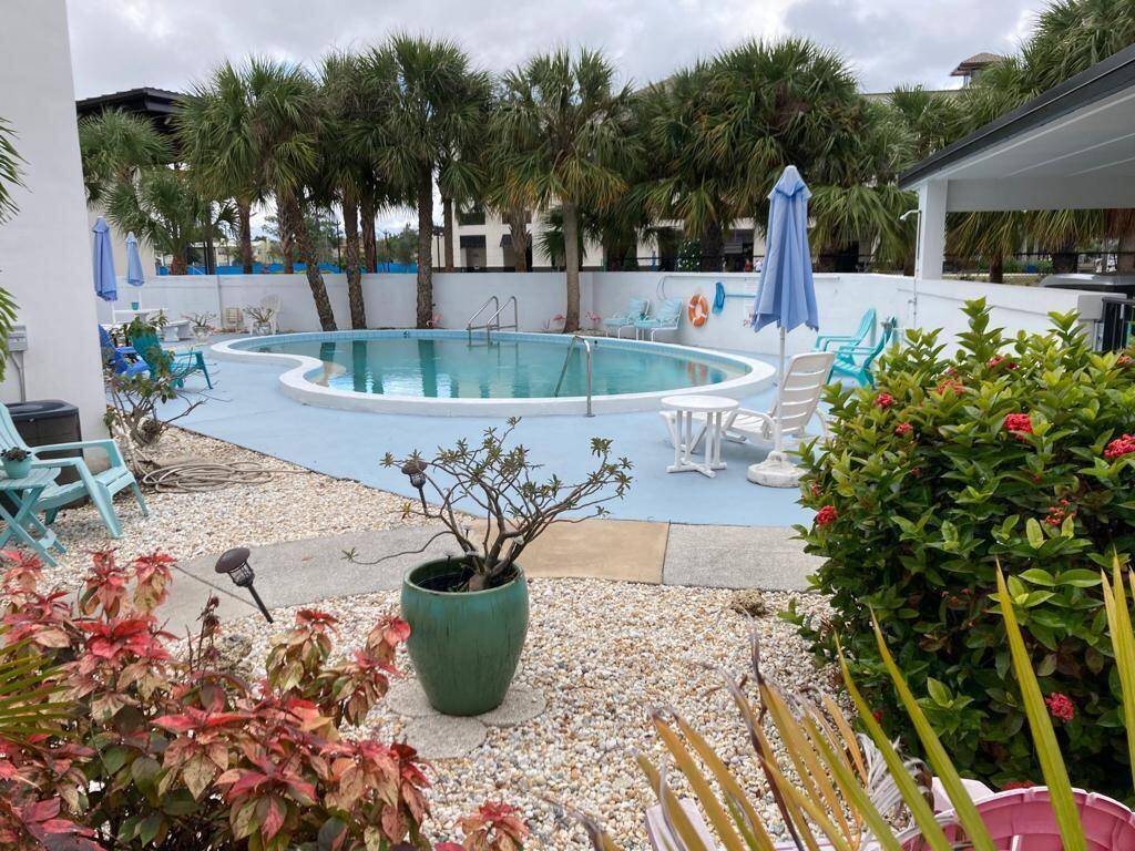 This first floor condo comes with a large front patio to relax and enjoy life.