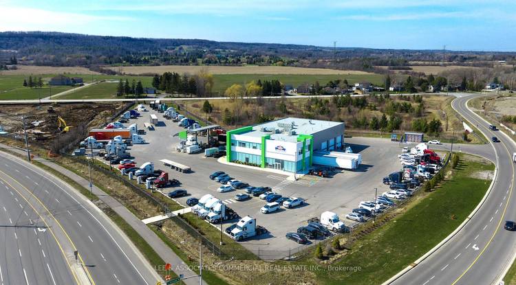 Freestanding industrial facility on 4.