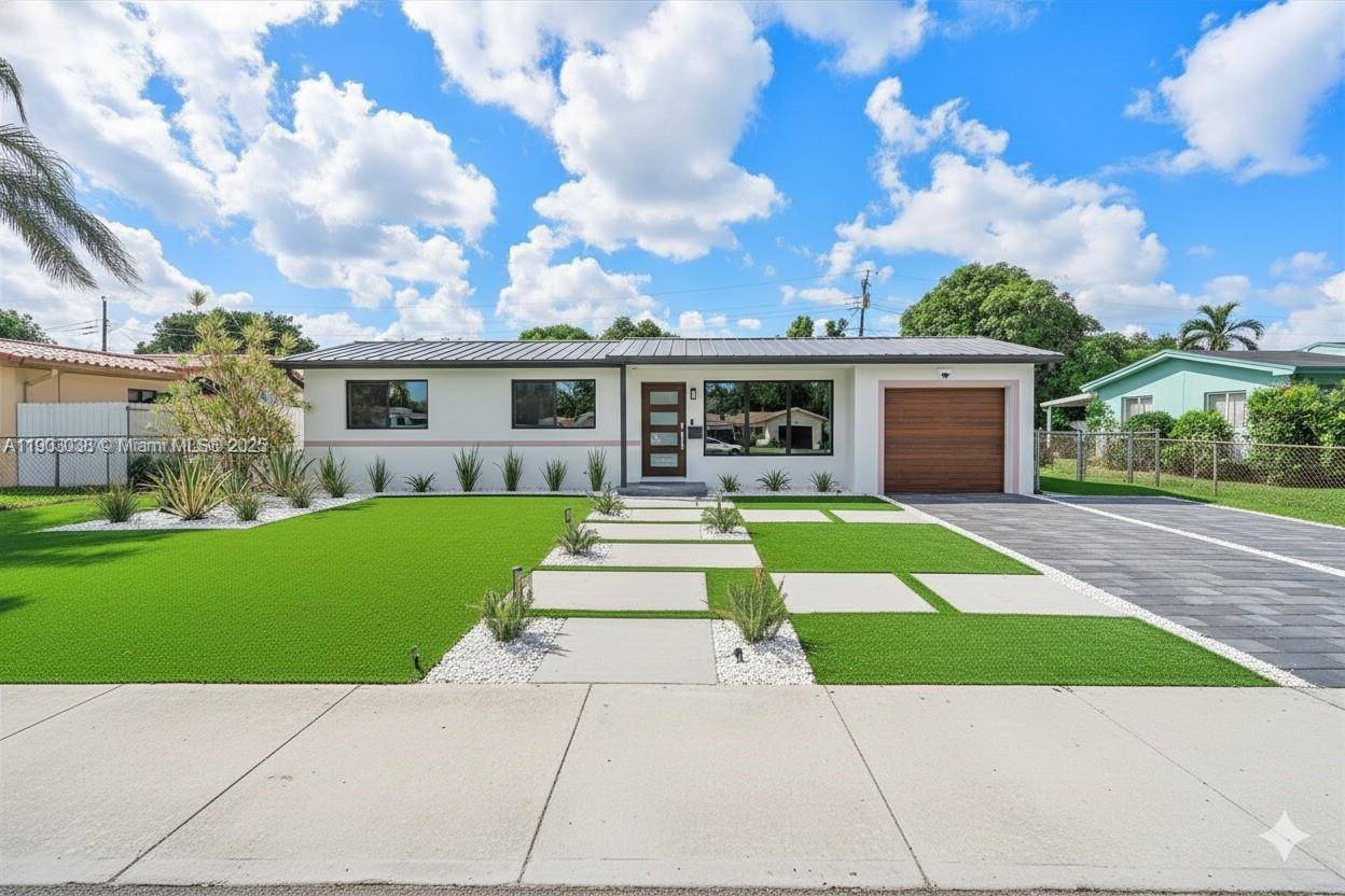 Discover the charm and potential of this spacious Hialeah home featuring a lovely garden and original terrazzo floors waiting beneath the carpet.
