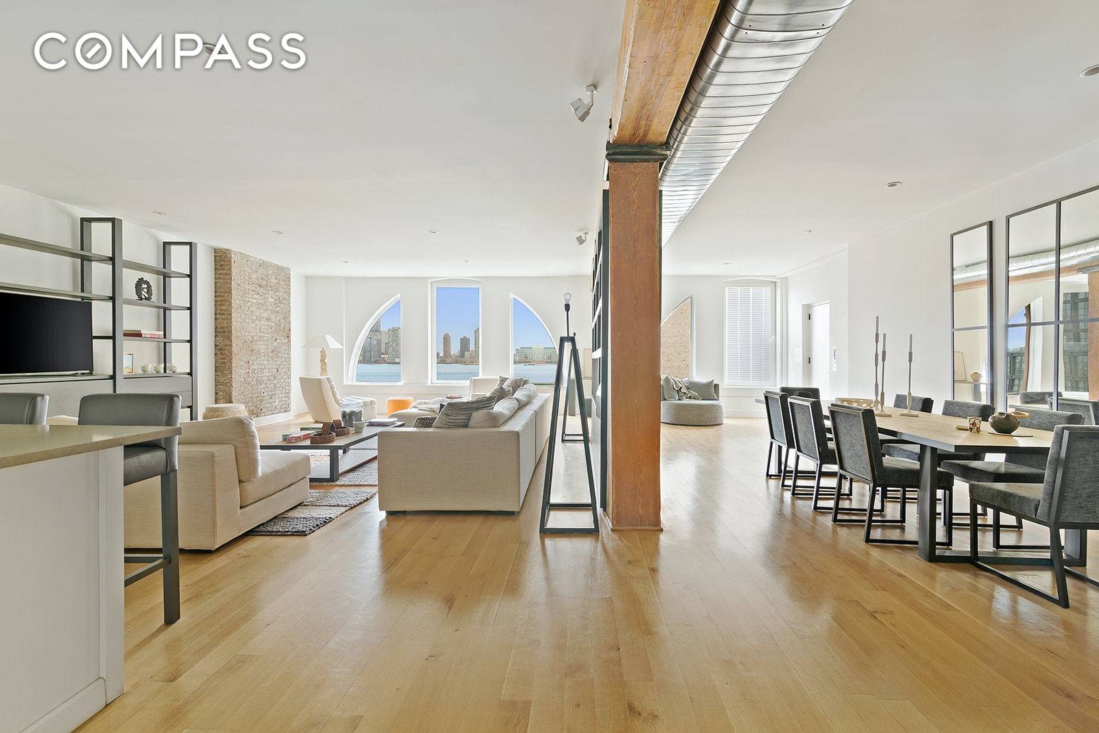 Come home to splendorous sunsets and unobstructed Hudson River views !