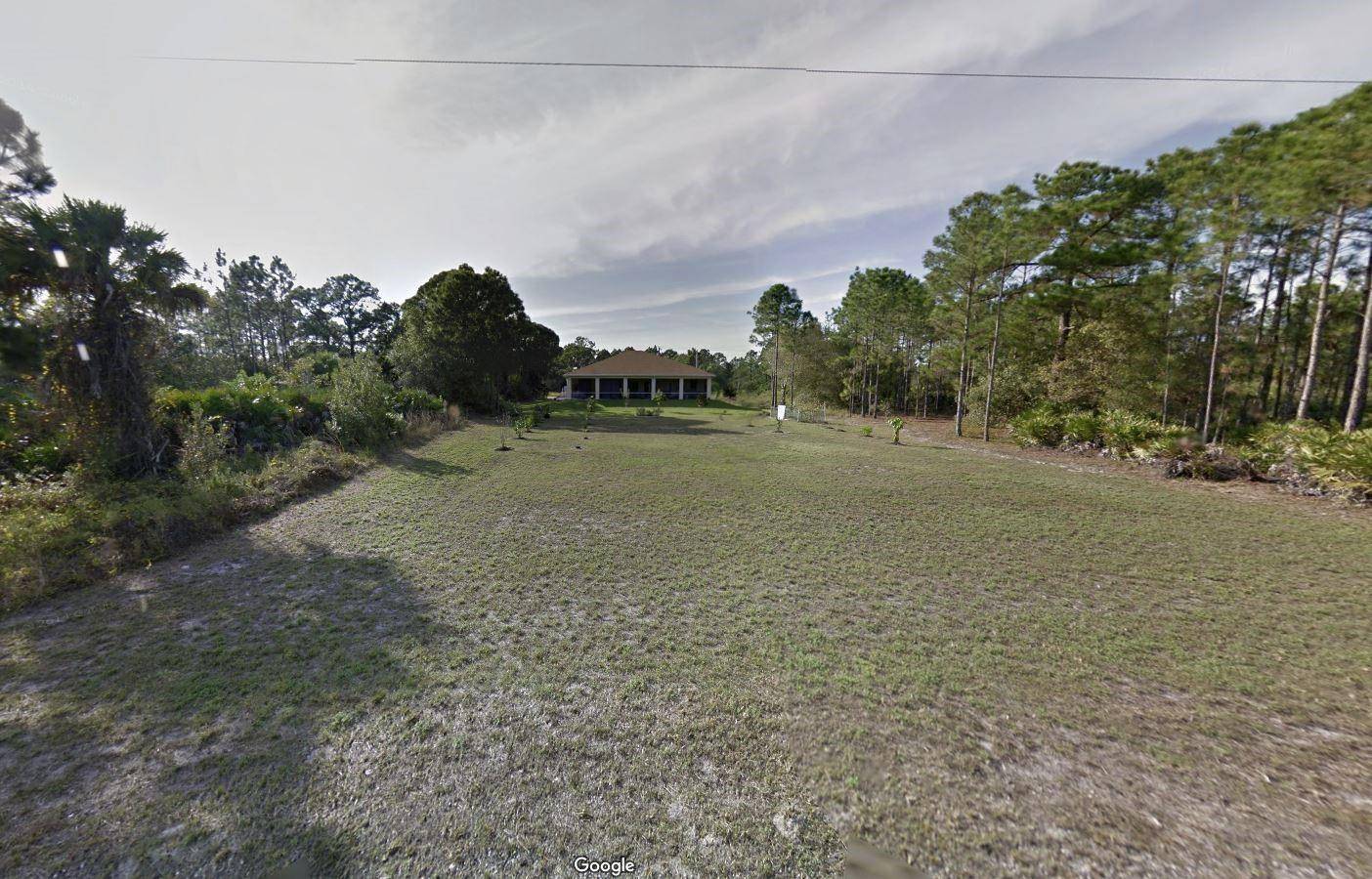 Build your dream house on this beautiful, cleared lot with fruit trees in Lehigh Acres.