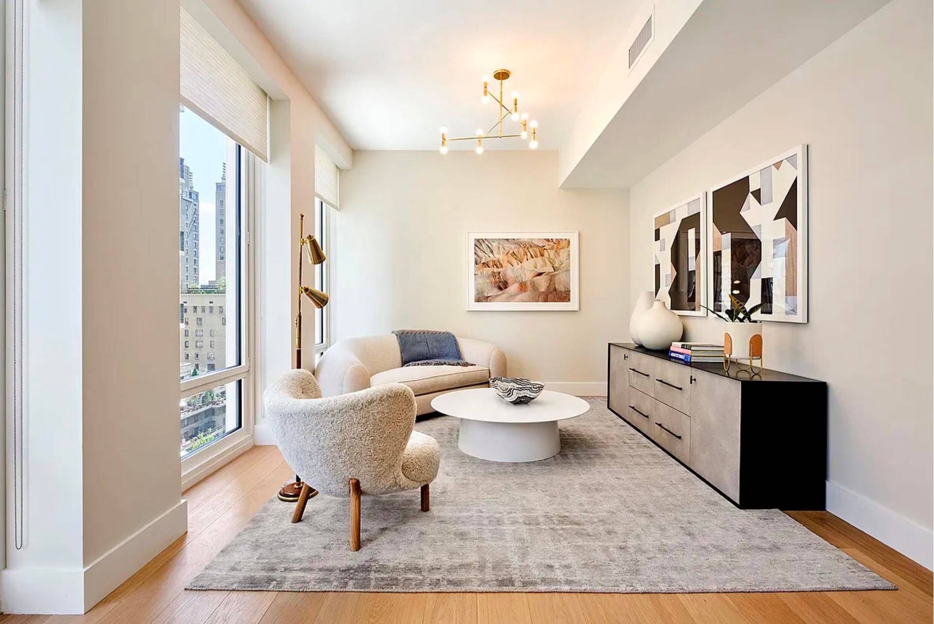 Discover an extraordinary corner one bedroom retreat on the 22nd floor of The Park Loggia, a stunning new condominium nestled in the heart of New York City's most vibrant neighborhood.