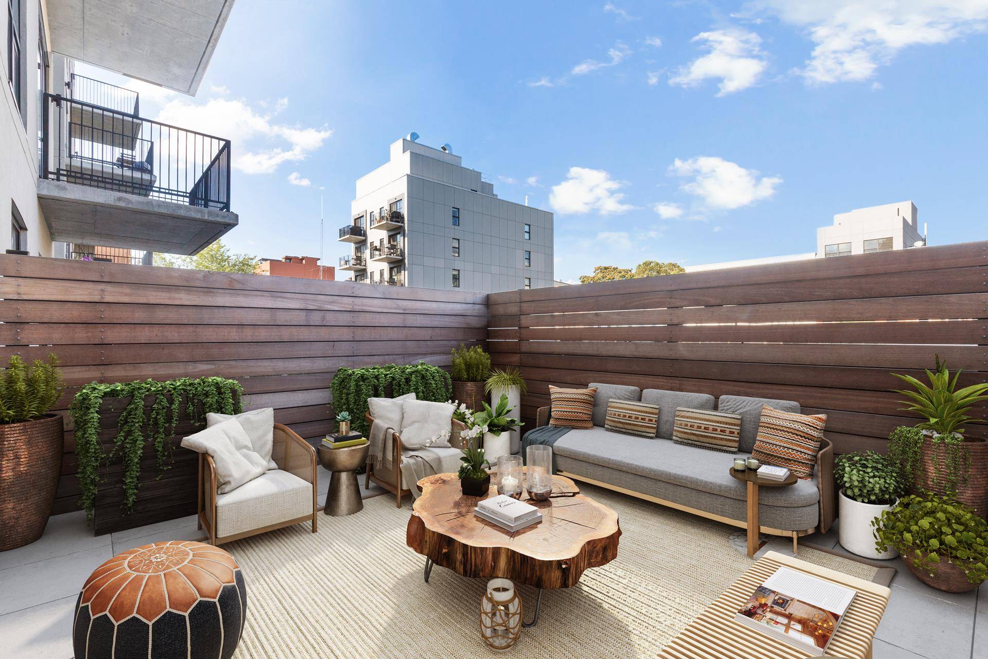 HUGE PRIVATE OUTDOOR in this pristine One Bedroom.