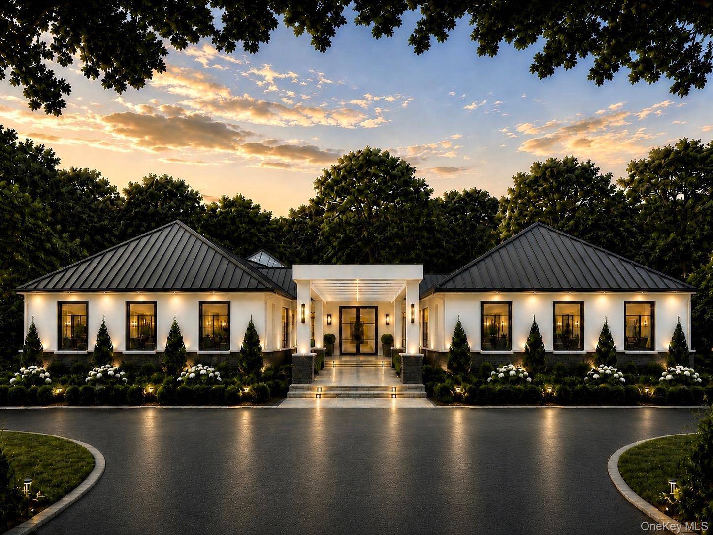 Set On A Secluded 2 Acre Estate, This 8, 000 Square Foot Contemporary Masterpiece Has Been Completely Transformed.