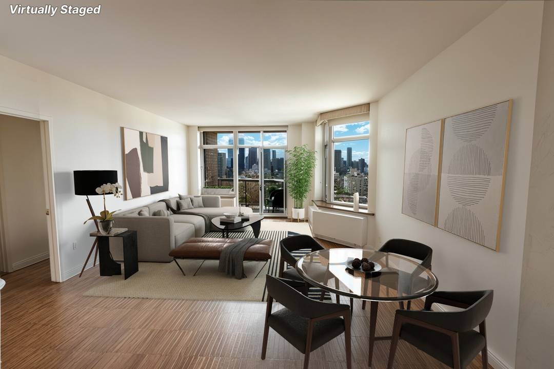 High above the city, a story begins.