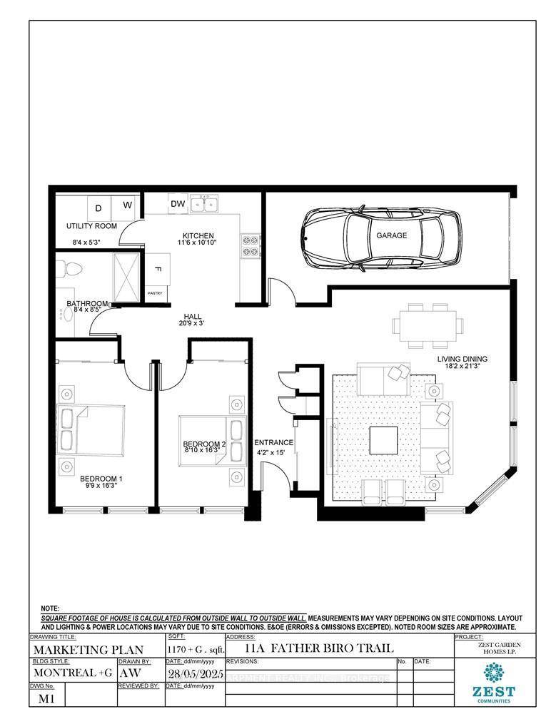 Welcome to a charming 2 Bedroom, 1 Bathroom Bungalow in the prestigious gated 55 retirement community of St.
