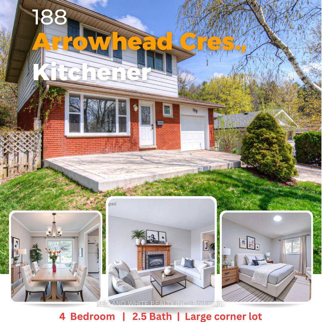 Welcome to 188 Arrowhead Crescent in Kitchenera perfect move up opportunity for first time buyers and young families looking for more space and a place to grow.