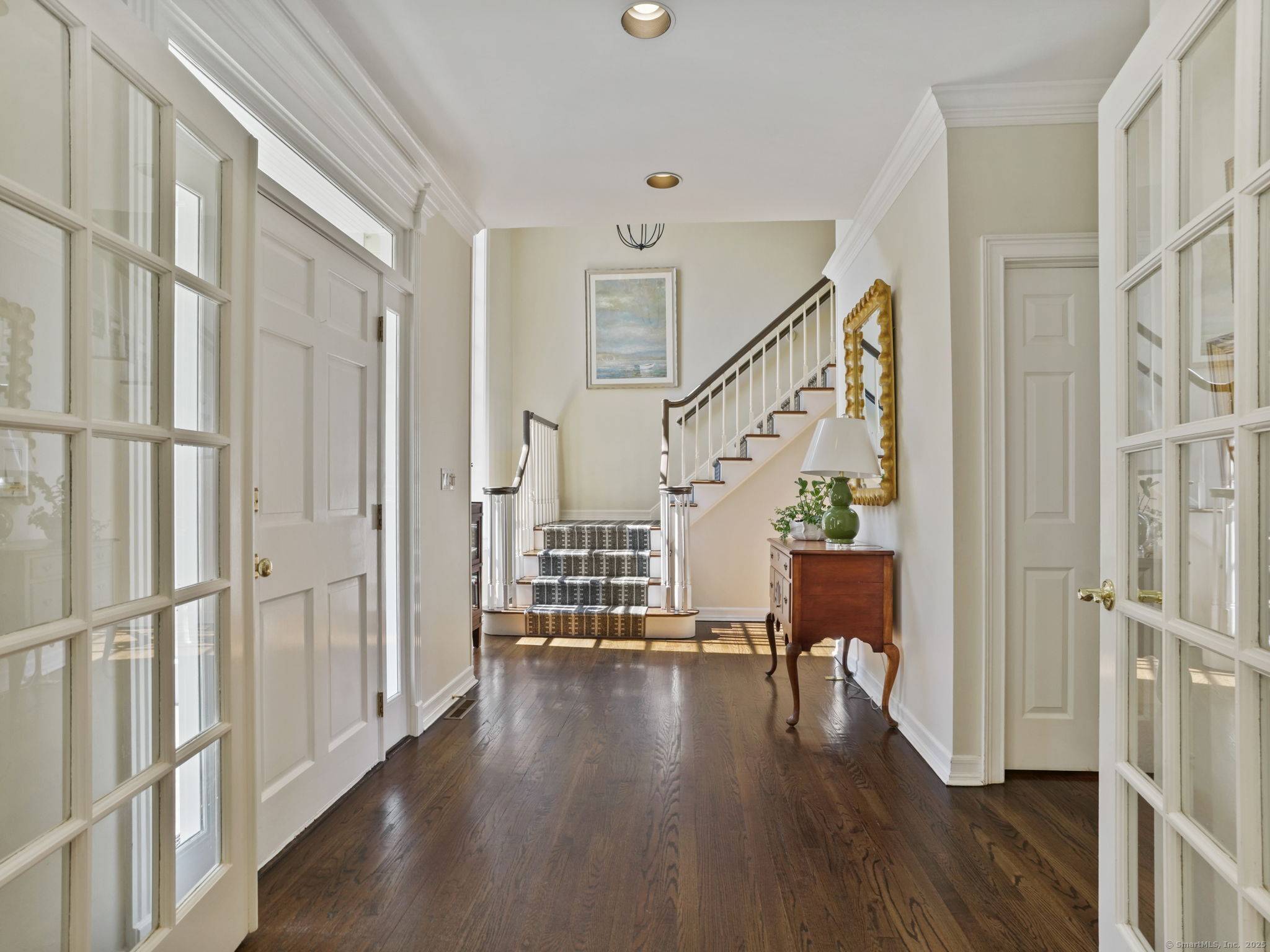 Exceptional 6 bedroom colonial with custom 12 person spa in a private, tranquil setting.