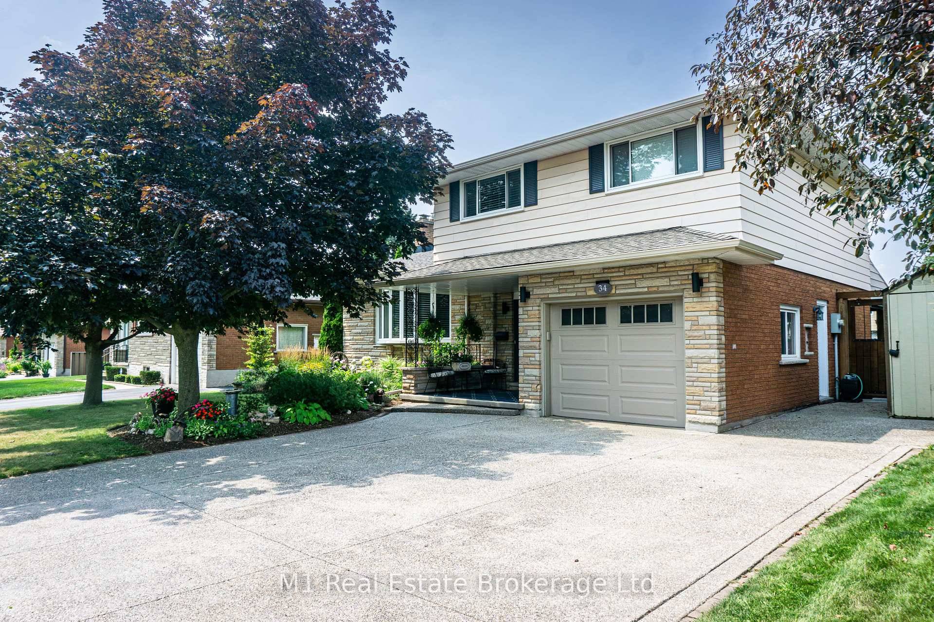 Welcome to 34 Strathcona Crescent, a beautifully updated and meticulously maintained home nestled on a spacious 63x100 lot in a quiet, family friendly Kitchener neighbourhood.