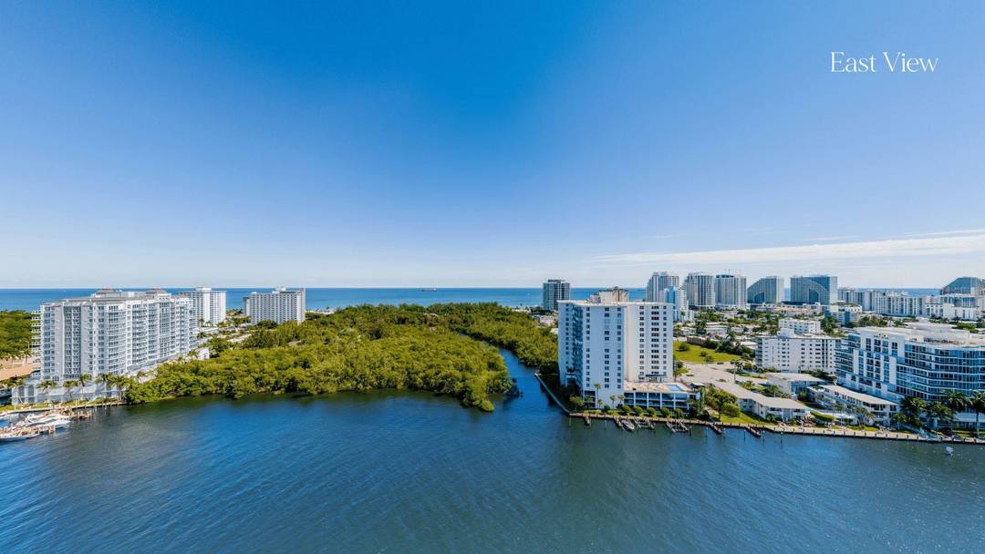 Offering completely unobstructed and protected views of the intracoastal and ocean overlooking Bonnet House !