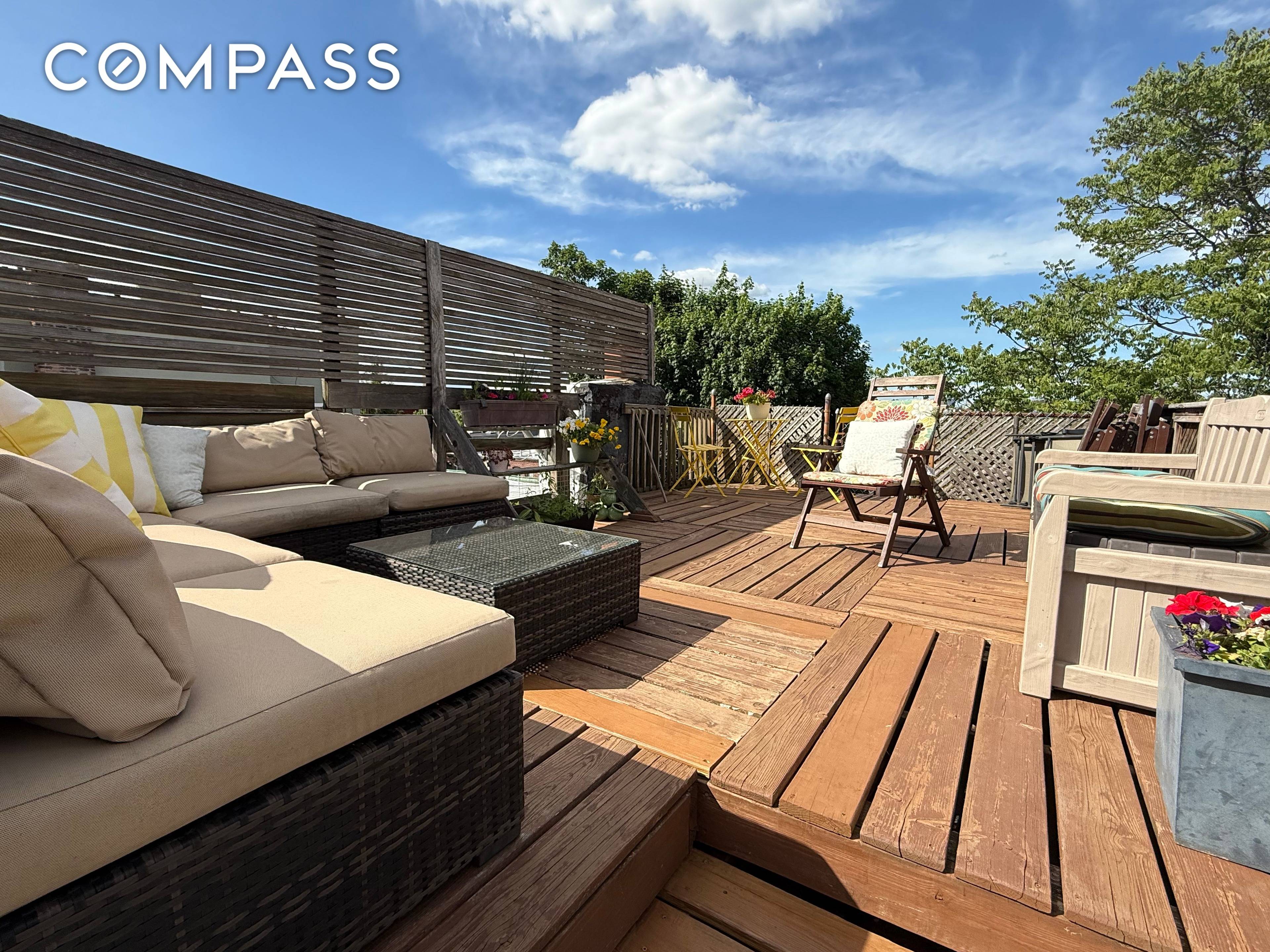 Located on an absolutely gorgeous tree lined South Slope block and just half a block to Prospect Park, this perfect 2 bedroom, 2 full bathroom duplex apartment is graced by ...