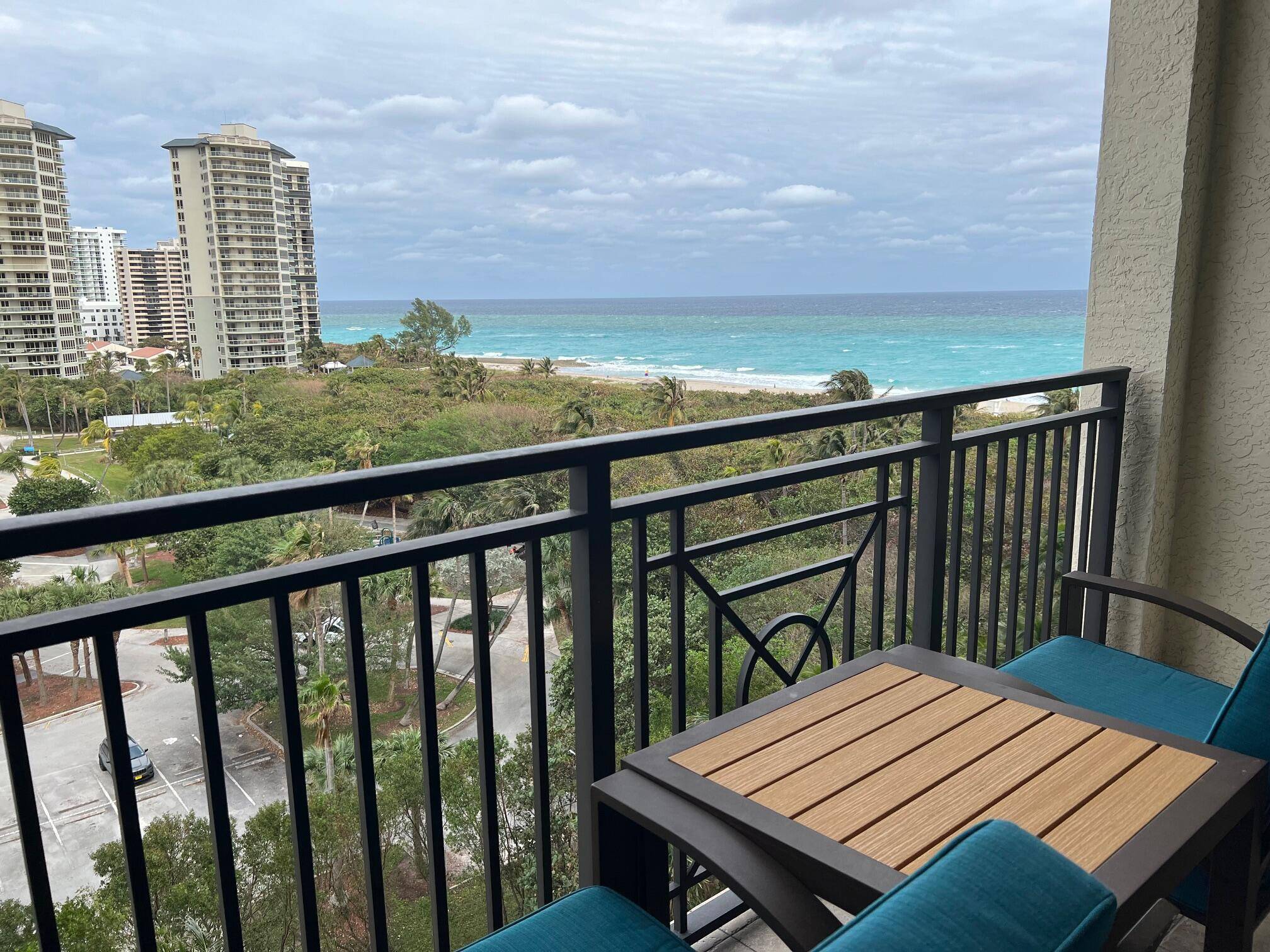 Indulge in the epitome of coastal living in this exquisite 1 BR Ocean View condo.