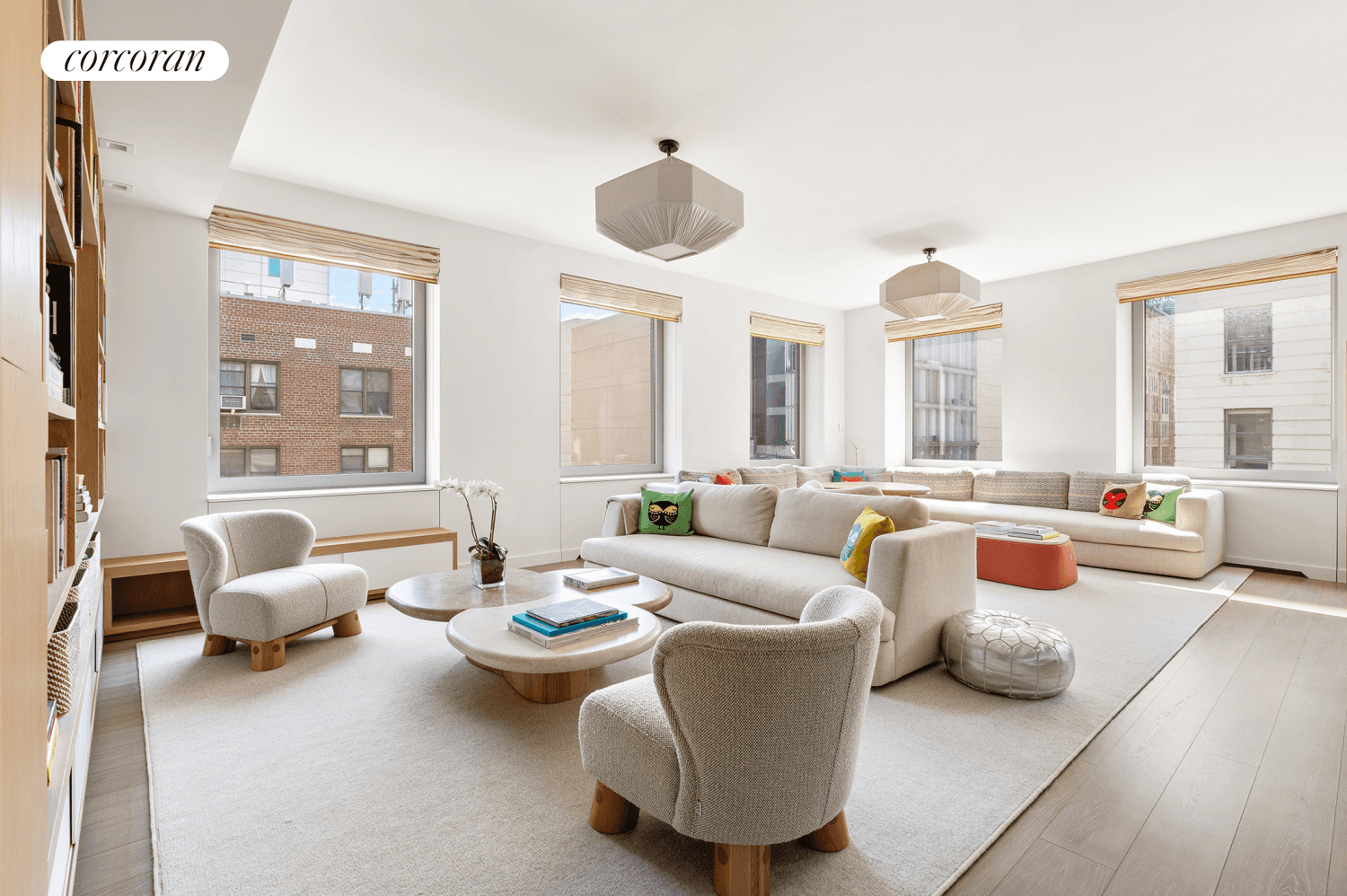 Spanning the entire fifth floor at 116 University Place an ultra boutique 5 unit Doorman Condo in the heart of the Greenwich Village this apartment possesses an exceptionally rare 3, ...