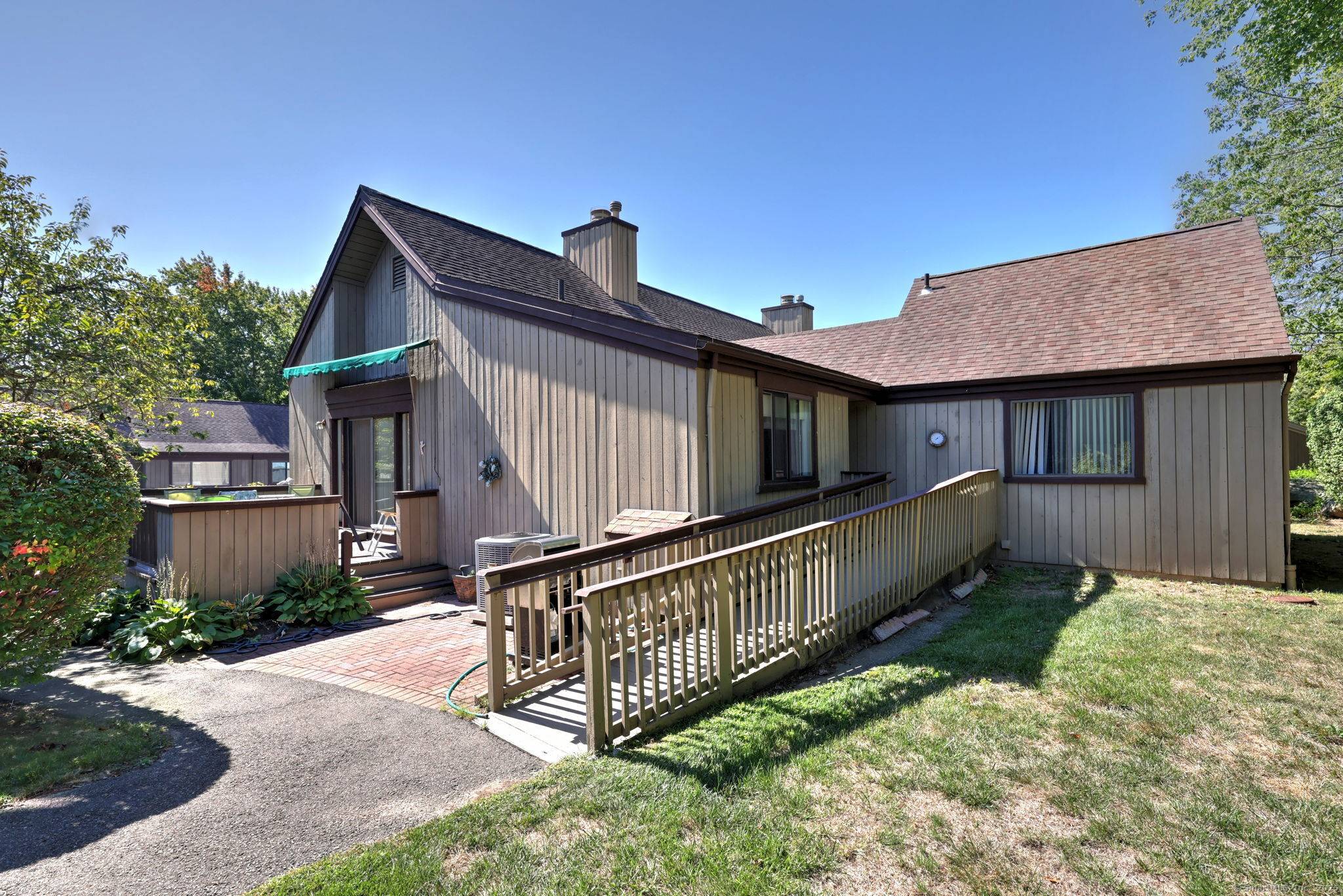 Highly sought after Thoreau model in Oronoque Village, ideally located for privacy and convenience.