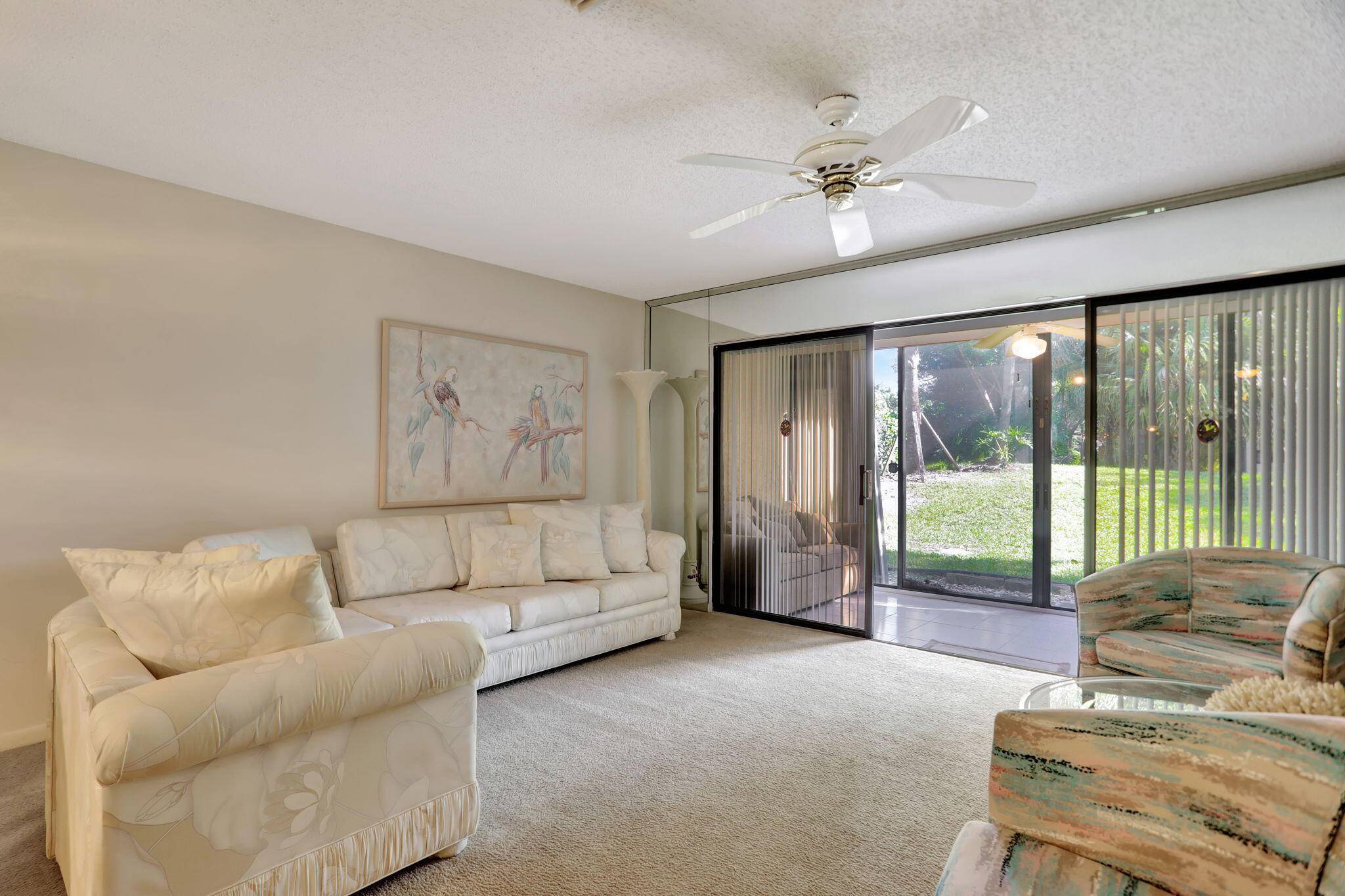 Located in the heart of Coconut Creek, this very clean well maintained First floor, 2 bed, 2 bathroom unit offers original fixtures, providing you with a ''blank slate'' to update ...