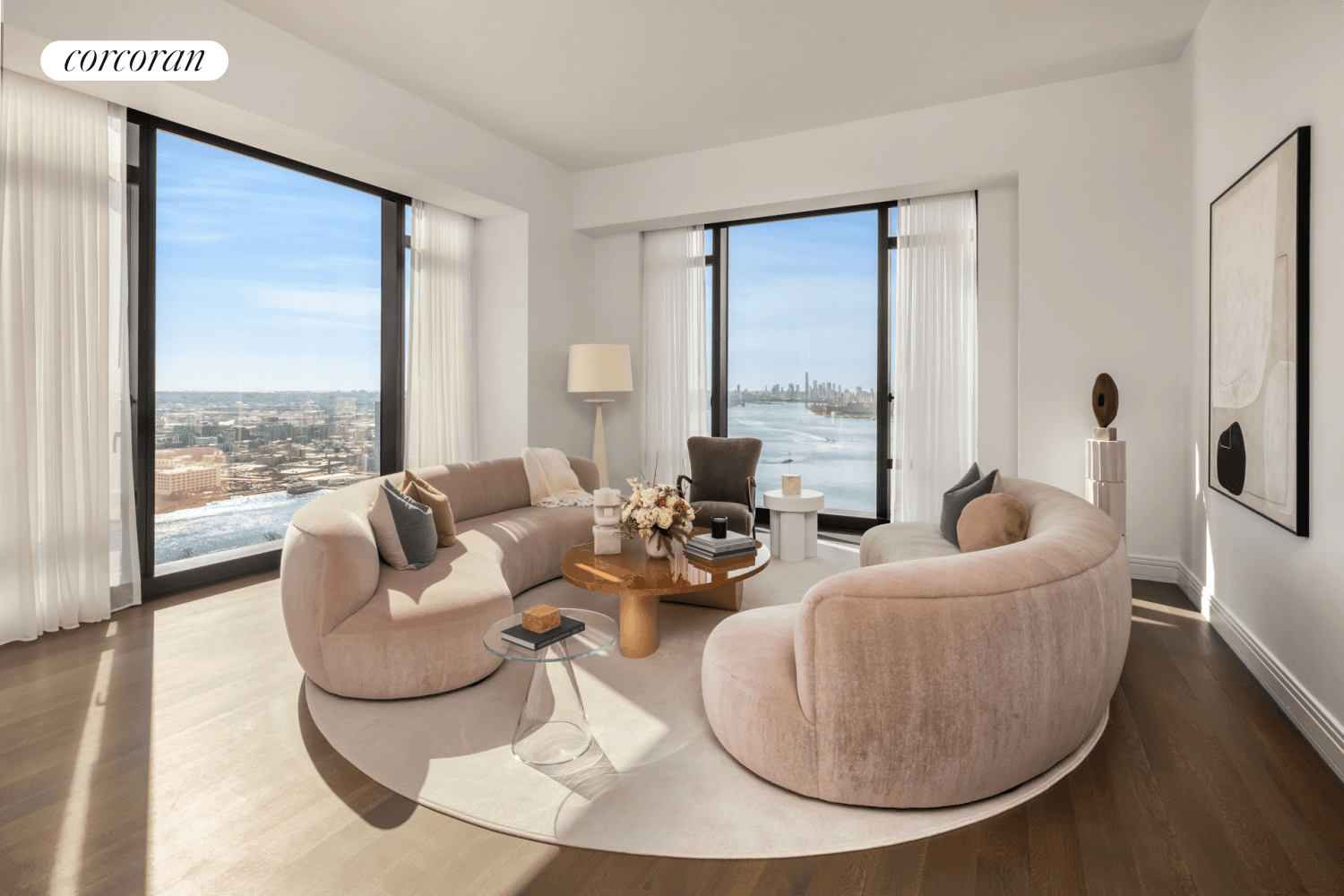 Available for immediate occupancy, Penthouse 48 is a spectacular, one of a kind full floor residence that offers expansive living and breathtaking vistas of New York City's most iconic landmarks.